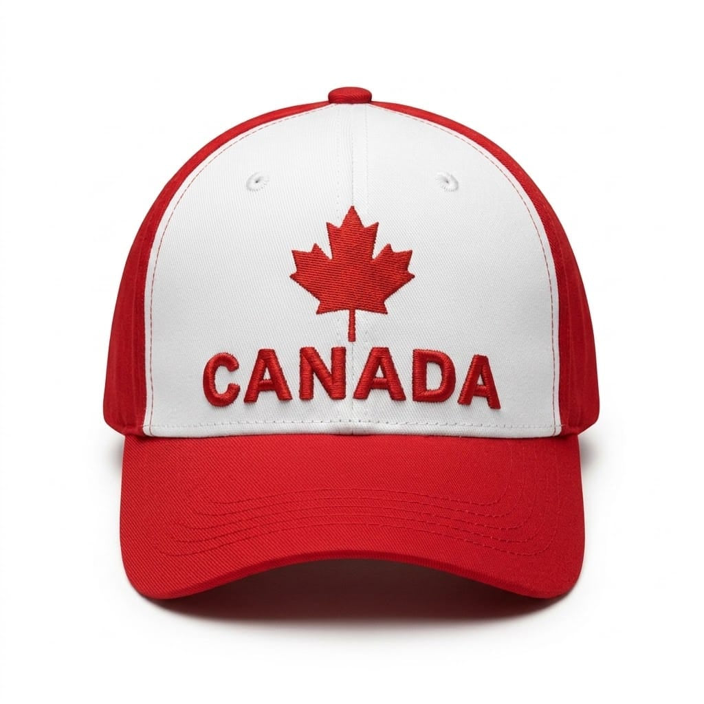 Alpha 55 Casquette en Coton Enfant Canada – Style Sportif