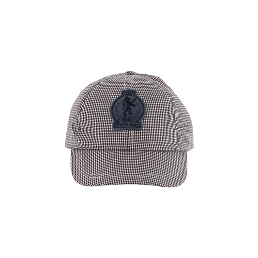 Alpha 55 Casquette pour garçon écusson marron