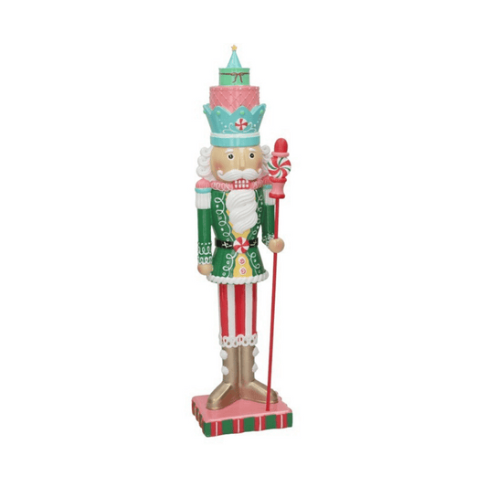 Alpha 55 Casse-noisette avec bâton – Décoration de Noël royale