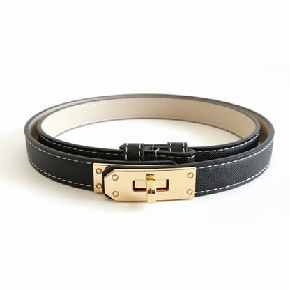 Alpha 55 Ceinture Unie Boucle – Chic