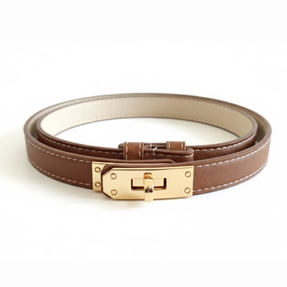 Alpha 55 Ceinture Unie Boucle – Chic