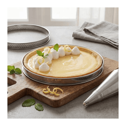 Alpha 55 Cercle à tarte Essentiels en inox pâtisserie