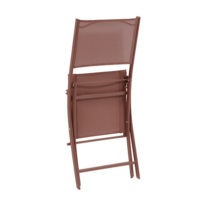 Alpha 55 Chaise pliante Modula acajou pratique extérieur