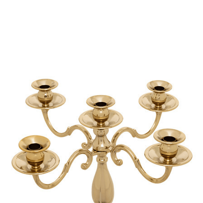 Alpha 55 Chandelier en Métal Doré 5 Têtes – Élégant & Majestueux