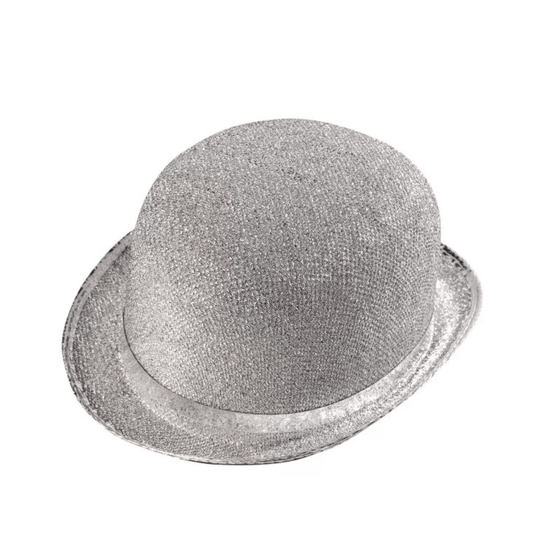 Alpha 55 Chapeau Bob lurex argenté – Festif & scintillant