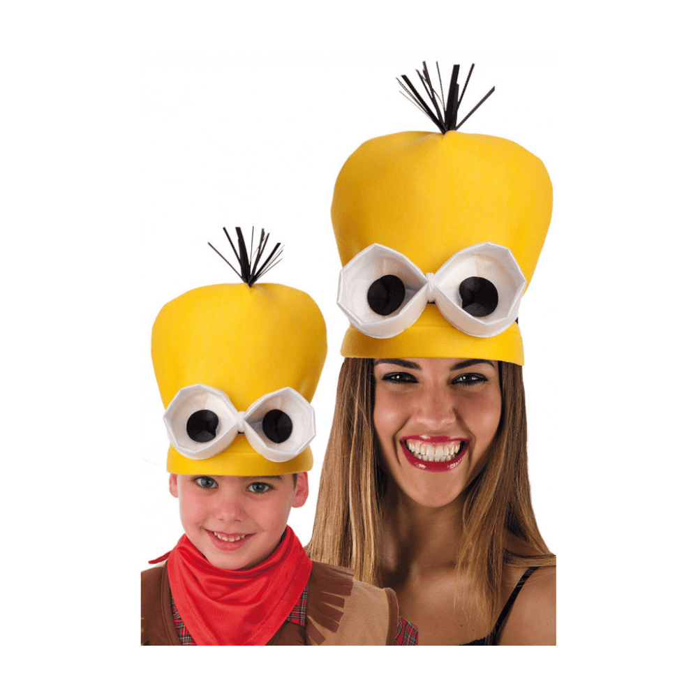 Alpha 55 chapeau Bonnet Minion Jaune Enfant Accessoire Déguisement