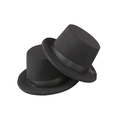 Alpha 55 chapeau Chapeau Bob Adulte Floqué avec Ruban Noir – Déguisement