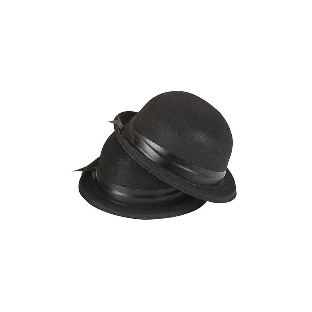Alpha 55 chapeau Chapeau Bob Floqué avec Ruban Noir Accessoire Fête