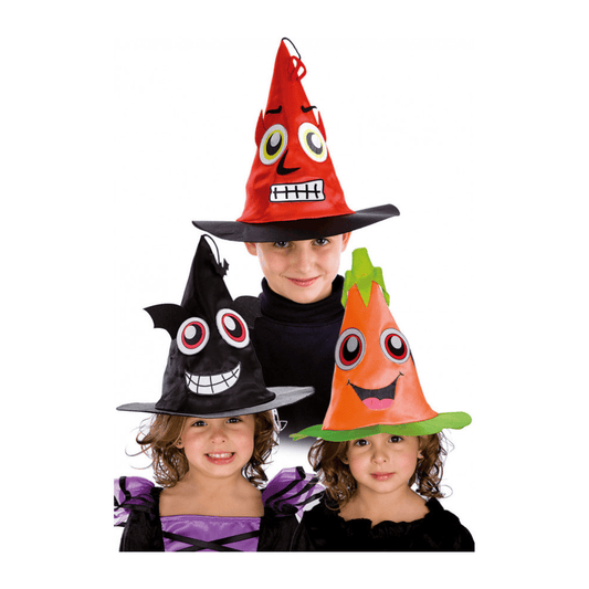Alpha 55 chapeau Chapeau Sorcière Enfant Décor 3D 3 Assortiments