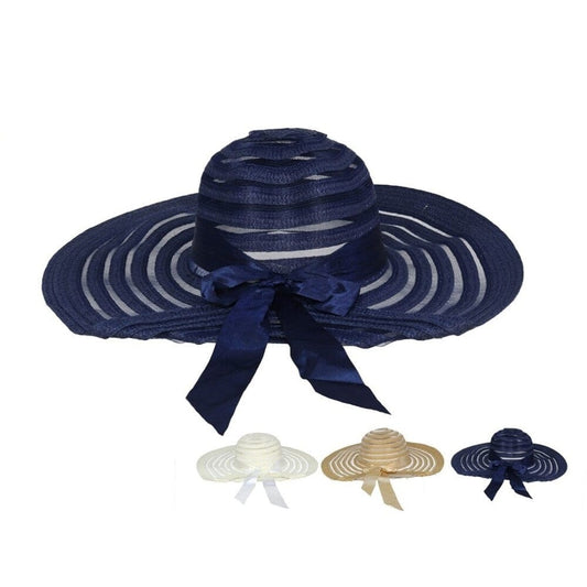 Alpha 55 Chapeau Pamela Kala avec nœud