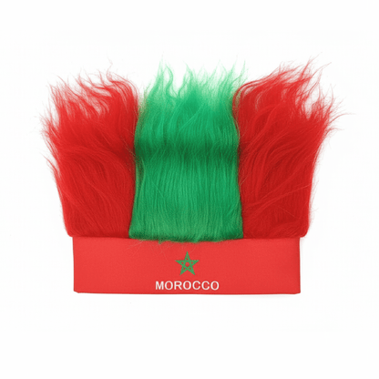 Alpha 55 Chapeau Perruque Maroc – Look Supporter Fun