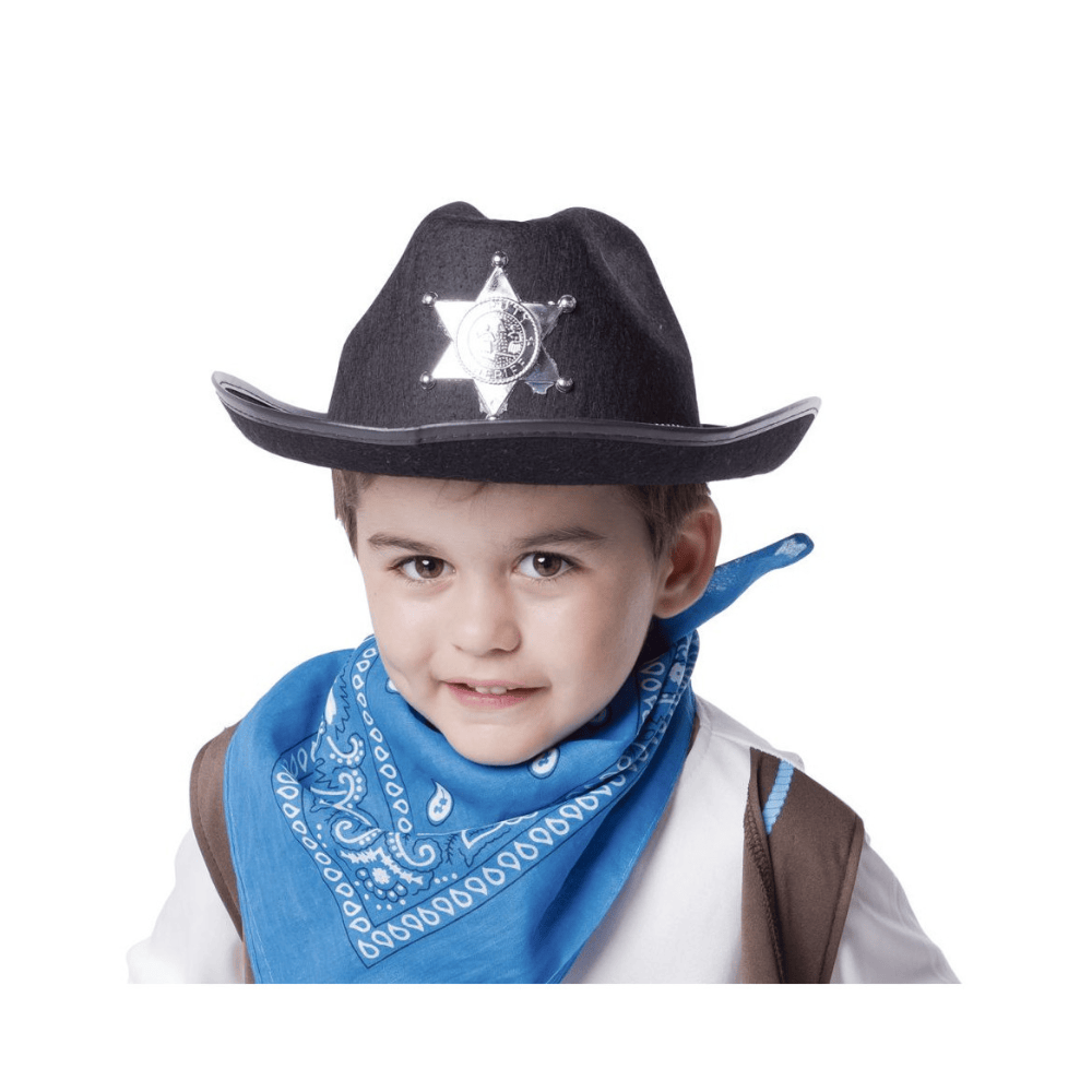 Alpha 55 Chapeau Sheriff Enfant – Déguisement Western