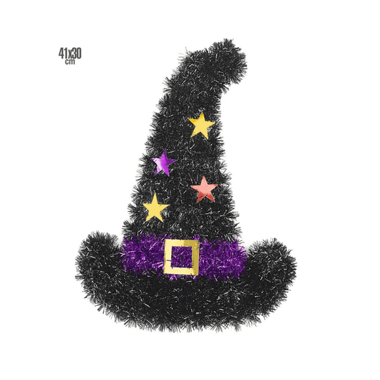 Alpha 55 Chapeau Sorcière Lurex 41 cm – Halloween