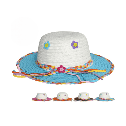 Alpha 55 Chapeau Spring fleuri style printemps été