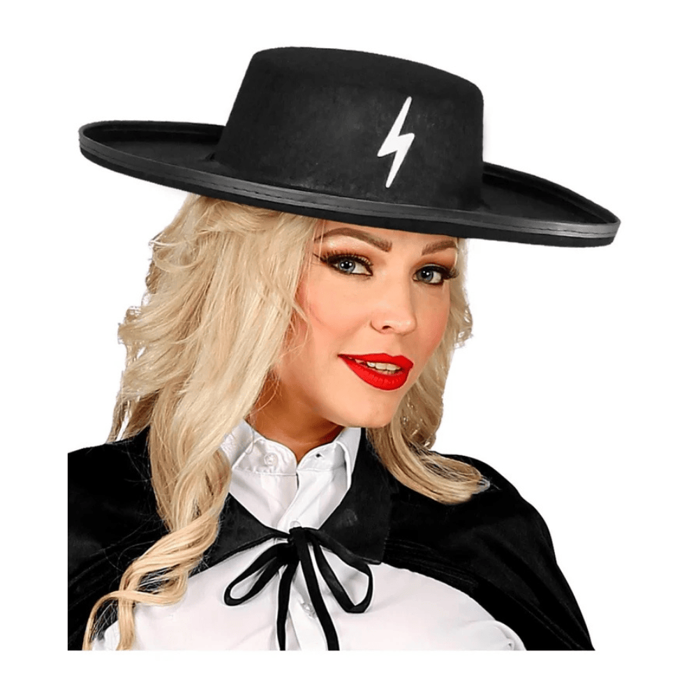 Alpha 55 Chapeau Zoro noir – déguisement élégant