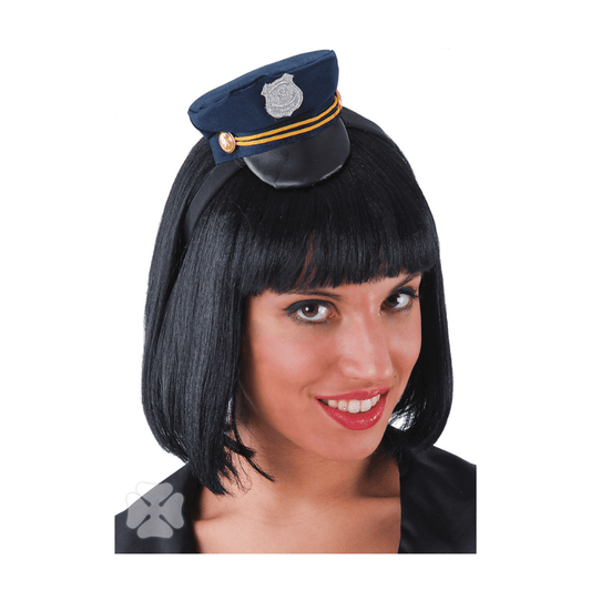 Alpha 55 chapeaux Mini Casquette Policière Accessoire Déguisement