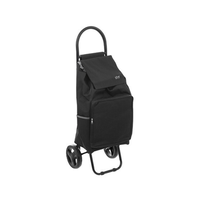Alpha 55 Chariot de marché 2 roues Nomade en métal noir