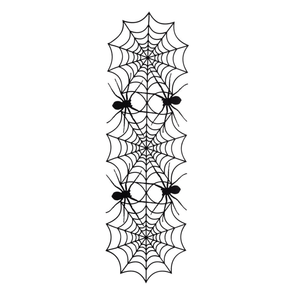 Alpha 55 Chemin de Table Toiles Halloween 110 x 30 cm