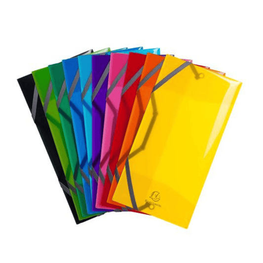 Chemise à Rabats en Polypropylène – Protection et Rangement des Documents — Alpha 55 Maroc