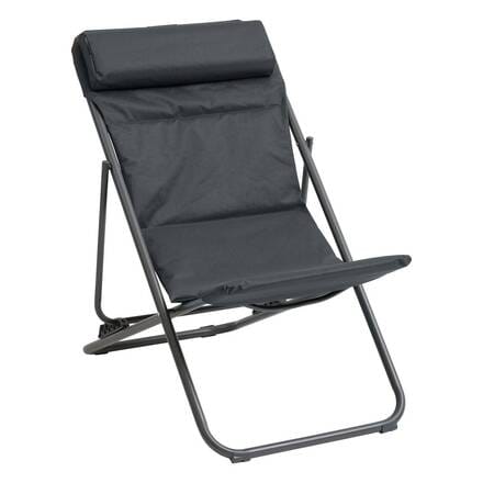 Alpha 55 Chilienne en bois Jubba anthracite graphite 94 × 59 × 98 cm