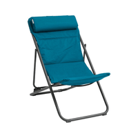 Chilienne en bois Jubba bleu canard 94 × 59 × 98 cm