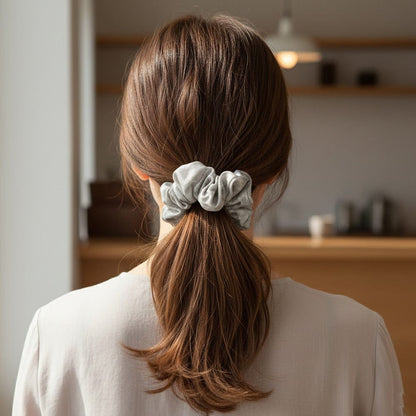 Alpha 55 Chouchou lame imprimé animal – Tendance chic