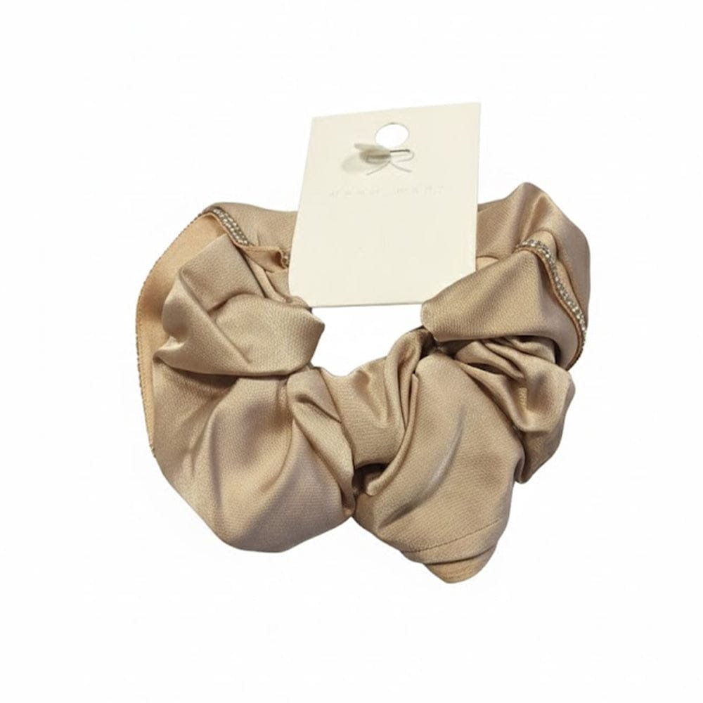 Alpha 55 Chouchou satin contour strass – Chic et brillant