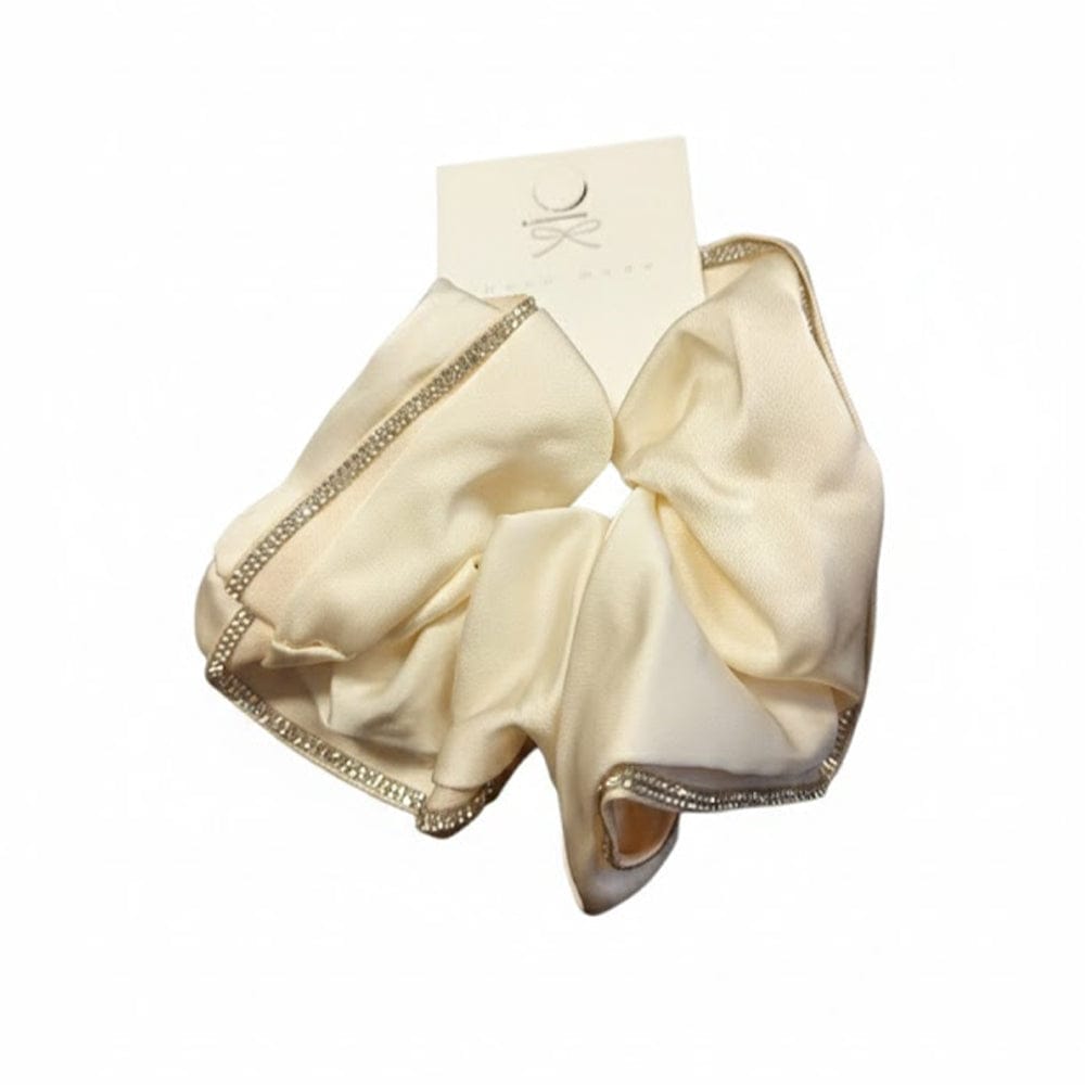 Alpha 55 Chouchou satin contour strass – Chic et brillant