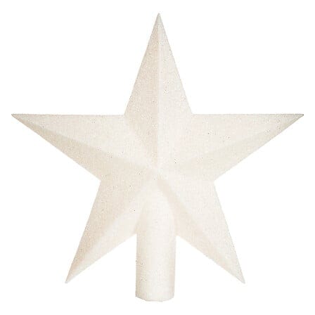 Alpha 55 Cimier étoile Blanc Cimier de sapin de Noël