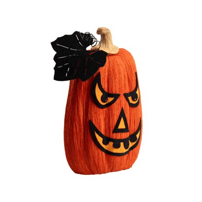 Alpha 55 Citrouille Décorée 30 cm – Décoration Halloween