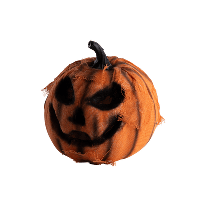 Alpha 55 Citrouille Jute LED Orange 16 cm – Décoration Halloween