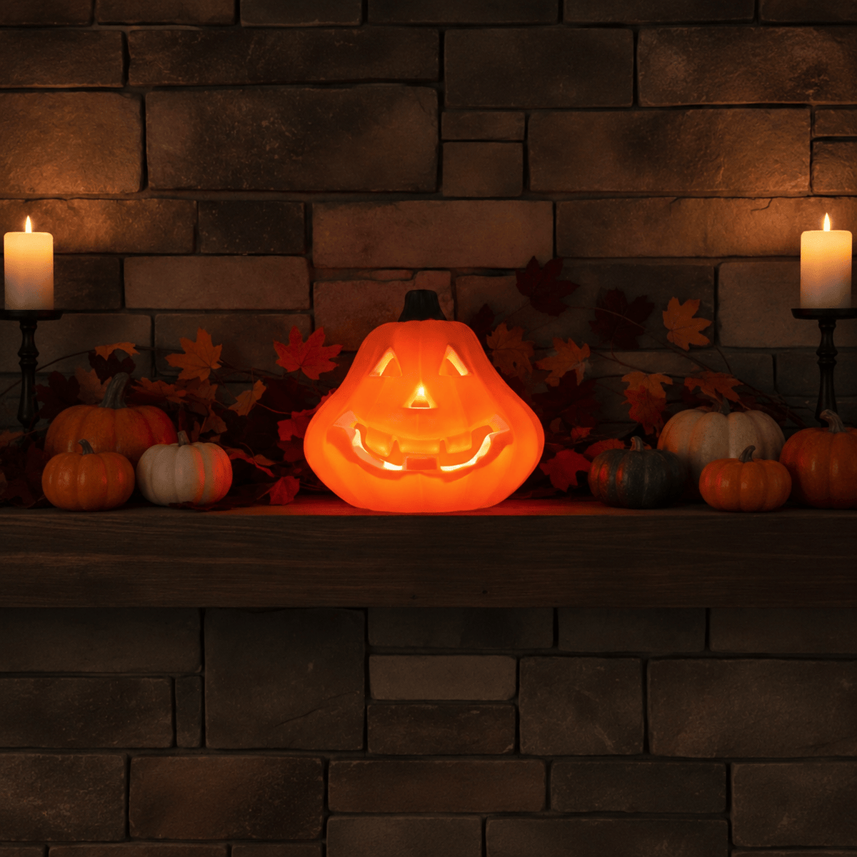 Alpha 55 Citrouille Lumineuse Décorative – Halloween
