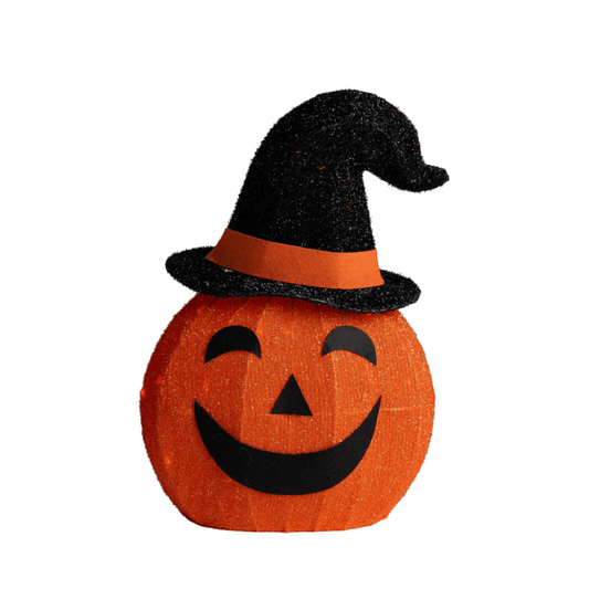 Alpha 55 Citrouille Tissu & Métal LED 50 cm – Halloween