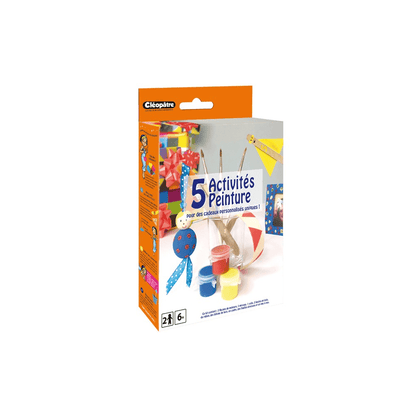 Alpha 55 Cleopatre cleo'box 5 activites peinture