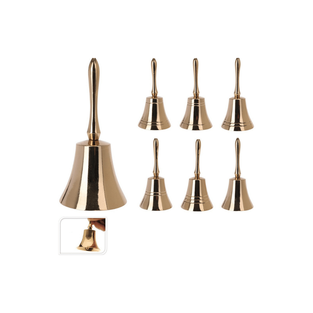 Alpha 55 Clochette de table en aluminium