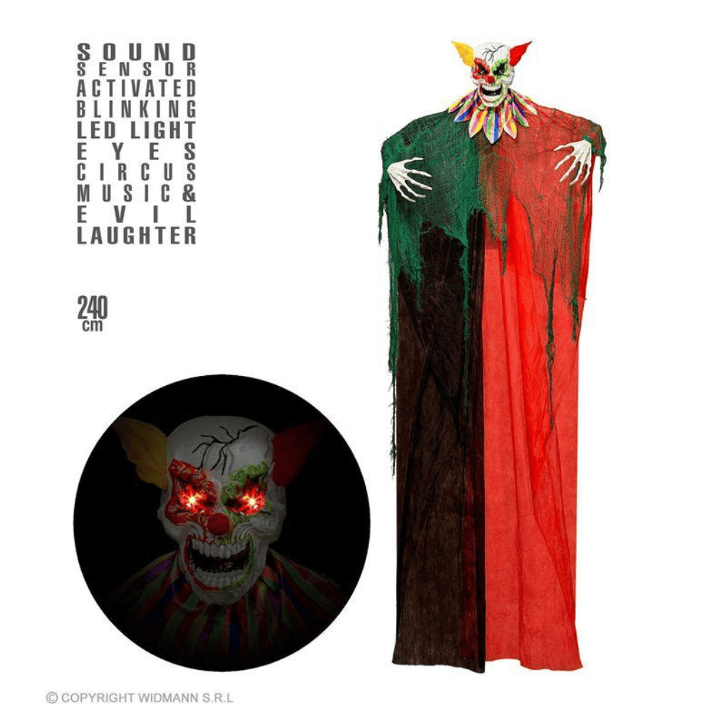 Alpha 55 Clown LED 240 cm – Décoration Halloween