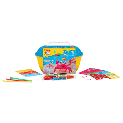 Alpha 55 Coffre au Trésor de Pâte à Modeler Multicolore