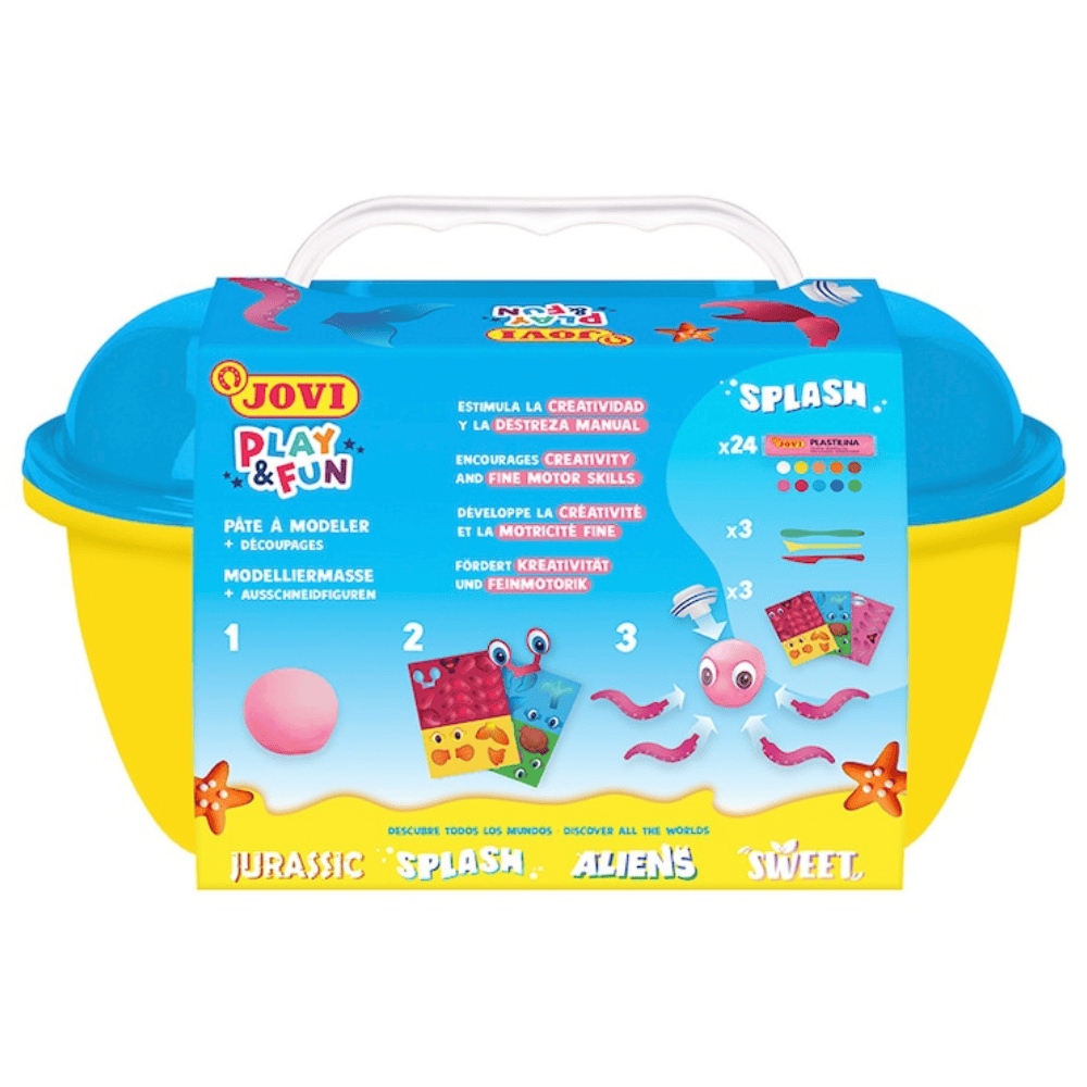 Alpha 55 Coffre au Trésor de Pâte à Modeler Multicolore