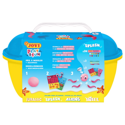 Alpha 55 Coffre au Trésor de Pâte à Modeler Multicolore