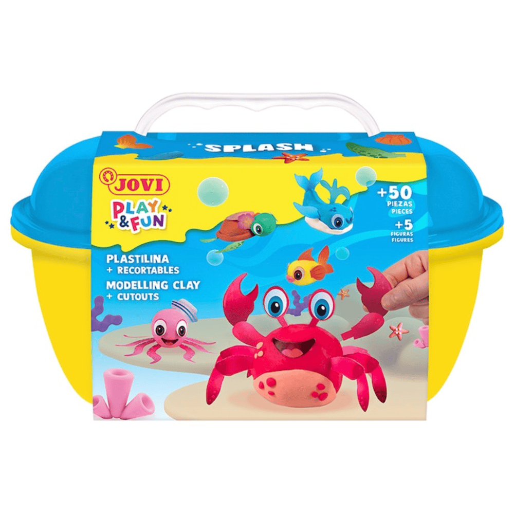 Alpha 55 Coffre au Trésor de Pâte à Modeler Multicolore