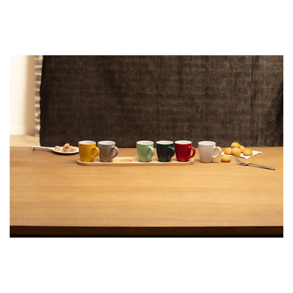 Alpha 55 Coffret 6 tasses Colorama design coloré