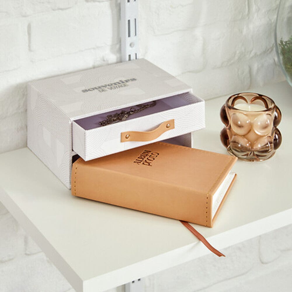 Alpha 55 Coffret album Sky beige 80 photos élégant