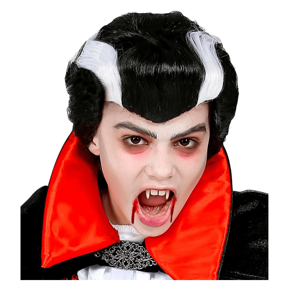 Alpha 55 coiffe Perruque Vampire Enfant – Déguisement Halloween