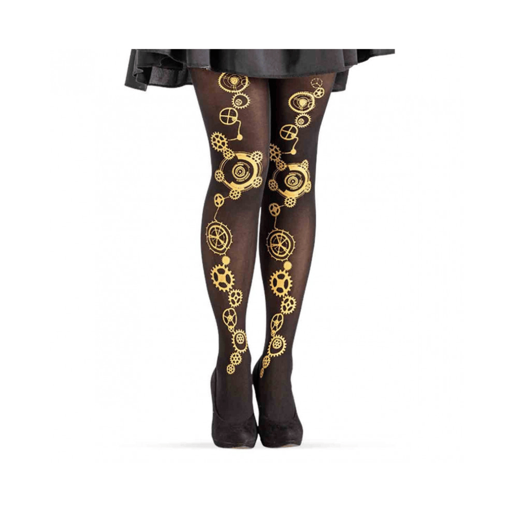 Alpha 55 Collants Imprimés Steampunk Accessoire Halloween