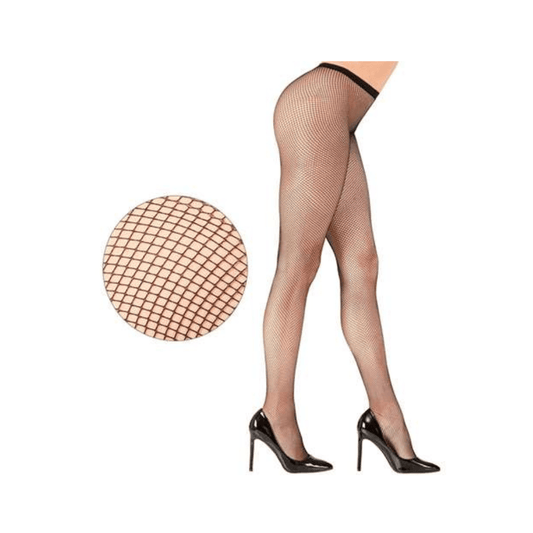 Alpha 55 Collants Résille Noirs Accessoire Halloween