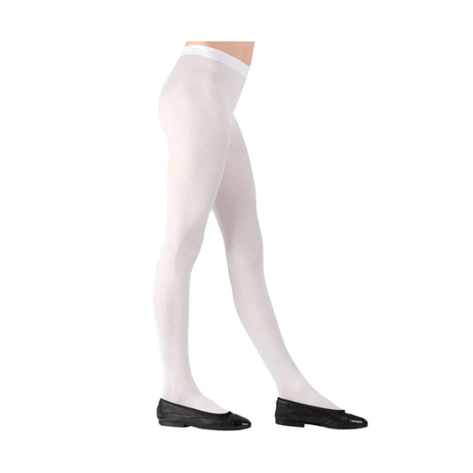 Alpha 55 Collants Unis Blancs Enfant 1 à 3 Ans
