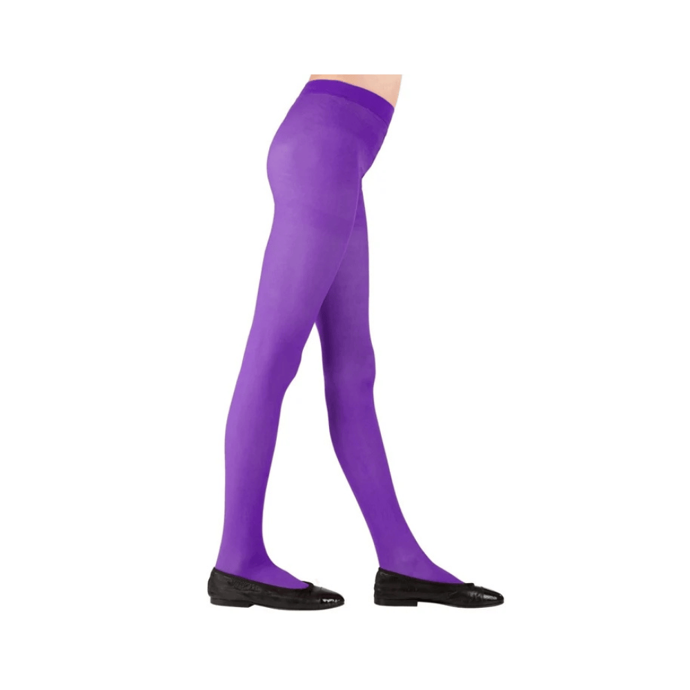 Alpha 55 Collants Unis Violets Enfant 1 à 3 Ans