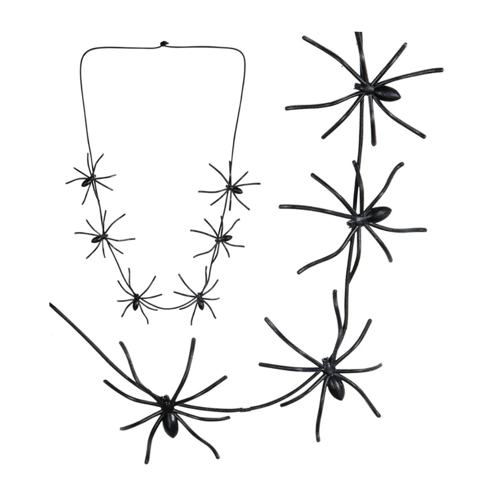 Alpha 55 Collier Araignées 60 cm – Bijou Halloween