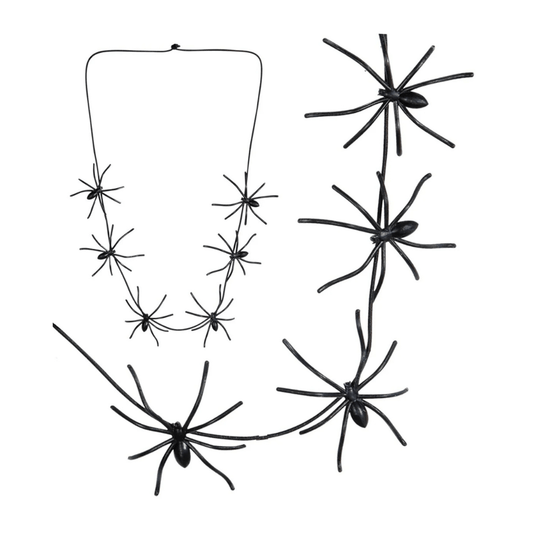 Alpha 55 Collier Araignées 60 cm – Bijou Halloween