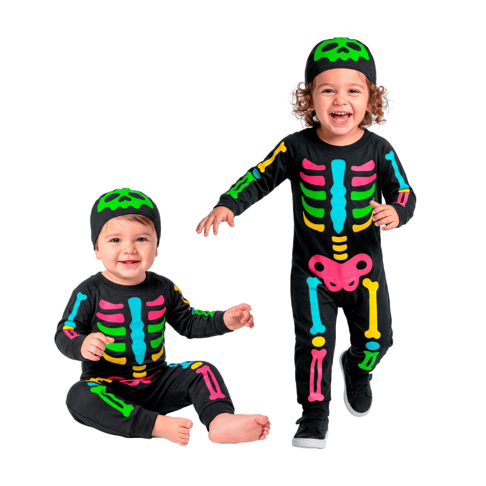 Alpha 55 Combinaison Jour des Morts Bébé 1-2 Ans – Halloween